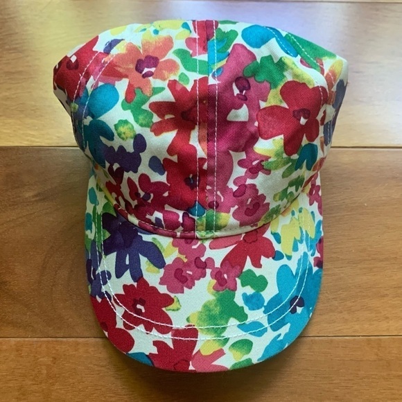 Children’s Place Floral Cap - Picture 1 of 5